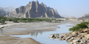 Hingol-river-at-Hingol-national-park-at-Balochistan-province-Pakistan