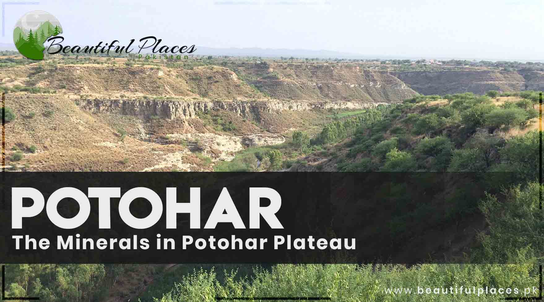 The Minerals in Potohar Plateau